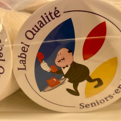 Les stickers du LABEL QUALITE créé par Famille-Seniors-en-ligne sont arrivés !