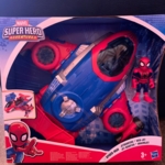 Véhicule Marvel Super Hero Adventures - Spider-Man Jet-Quartier
